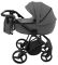 Коляска 2 в 1 Adamex Blanc Eco SA-4 темно-серый