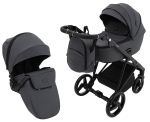 Коляска 2 в 1 Adamex Blanc Eco SA-5 графит