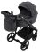 Коляска 2 в 1 Adamex Blanc Eco SA-5 графит