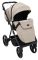 Коляска 2 в 1 Adamex Blanc Eco SA-7 латте