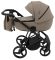 Коляска 2 в 1 Adamex Blanc Eco SA-9 темний капучіно