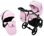 Коляска 2 в 1 Adamex Blanc Eco SA-16 розовый