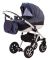 Коляска 2 в 1 Adamex Erika PIK4 темно-синій - темно-синій(рядок)
