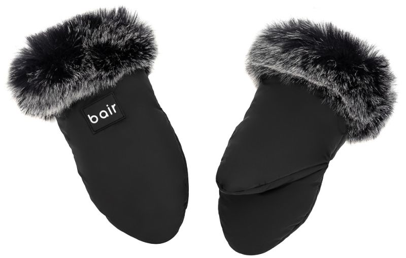 Рукавицы Bair Northmuff  черный (black noire)