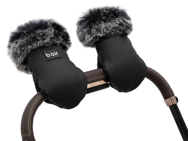 Рукавицы Bair Northmuff  черный (black noire)