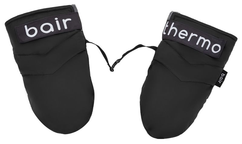 Рукавицы Bair Thermo Mittens  черный (black noire)