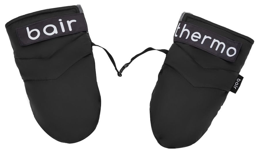 Рукавицы Bair Thermo Mittens  черный (black noire)