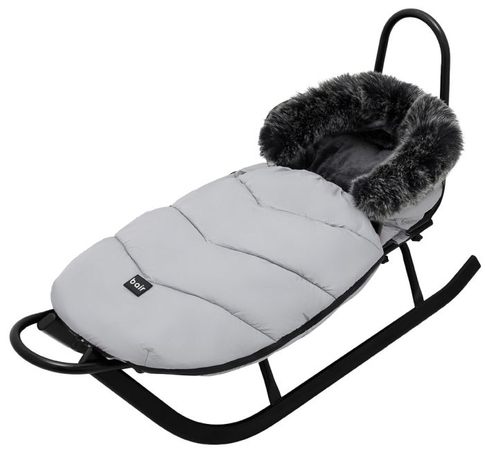 Зимний конверт Bair Iceberg owl grey серый