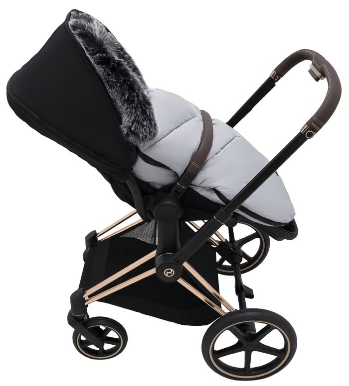 Зимний конверт Bair Iceberg owl grey серый