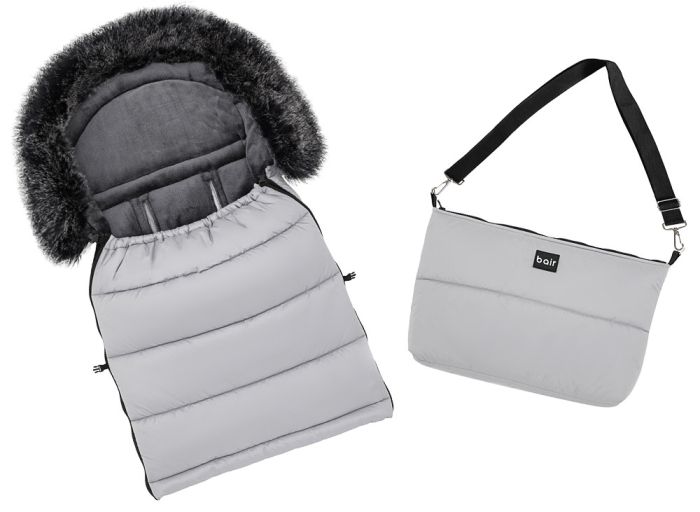 Зимний конверт Bair Arctic NR-2 owl grey серый