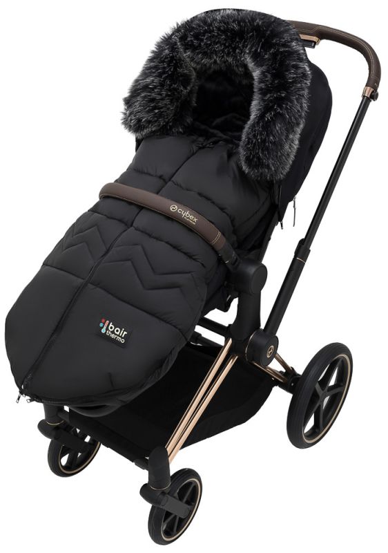 Зимовий конверт Bair Alaska Thermo NR-2 black noire чорний