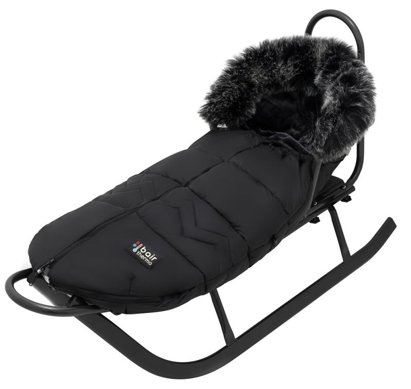 Зимовий конверт Bair Alaska Thermo NR-2 black noire чорний