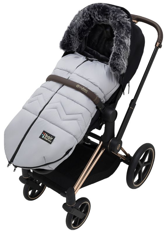 Зимовий конверт Bair Alaska Thermo NR-2 owl grey сірий