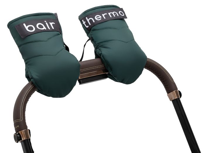 Рукавицы Bair Thermo Mittens forest green зелёный