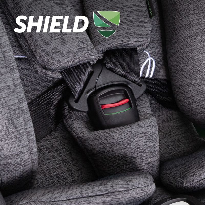Автокресло CARRELLO Meteorit+ CRL-17515 Carbon Grey i-Size 40-150см ISOFIX с поворотом и опорной стойкой