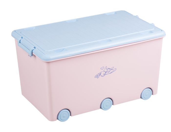 Ящик для іграшок Tega Little Bunnies KR-010 104 light pink