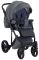 Коляска 2 в 1 Adamex Luciano Q2-CZ серый (черная рама)