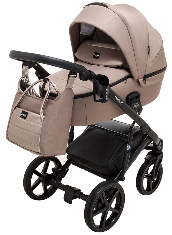 Коляска 2 в 1 Bair Marcel Soft BM-857 капучино