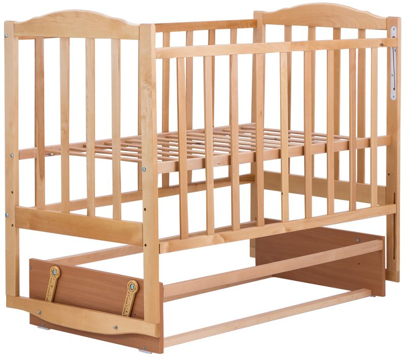 Кровать Babyroom Зайчонок Z204 маятник  лакированная