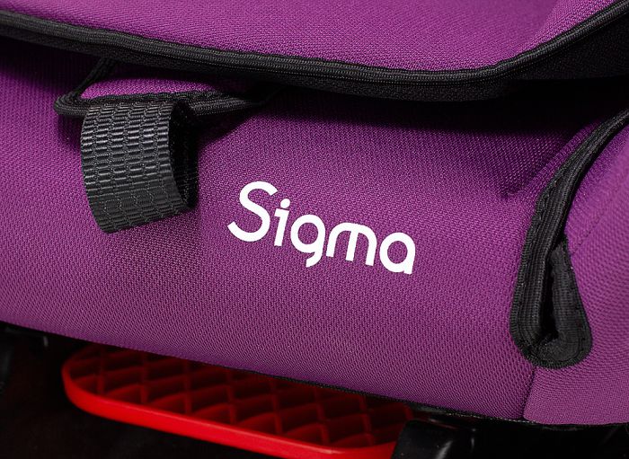 Автокресло Bair Sigma 0+/1/2 (0-25 кг) DS1824 черный - фиолетовый