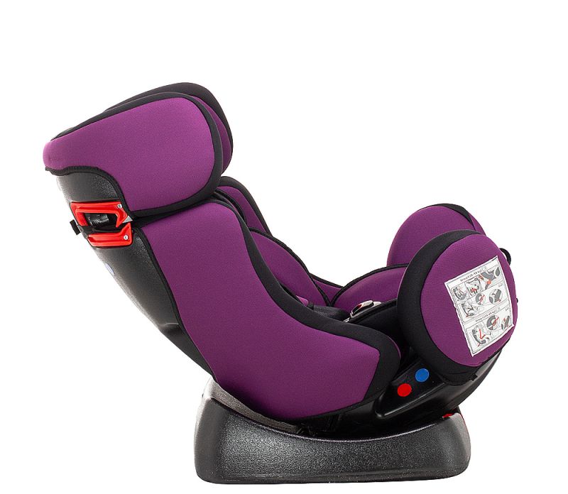 Автокресло Bair Sigma 0+/1/2 (0-25 кг) DS1824 черный - фиолетовый