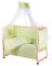 Дитяче ліжко Qvatro Gold AG-08 аплікація салатовий (ведмедик мордочка штопана)