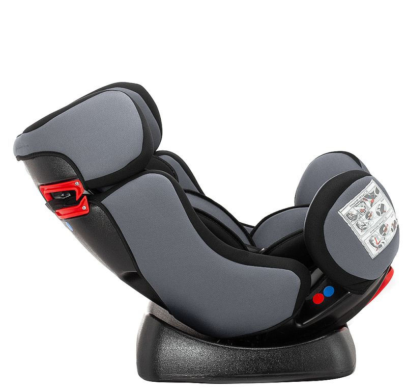 Автокресло Bair Sigma 0+/1/2 (0-25 кг) DS2423 черный - серый
