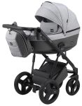 Коляска 2 в 1 Bair Play Plus Soft BPS-218 сірий - графіт (шкіра)