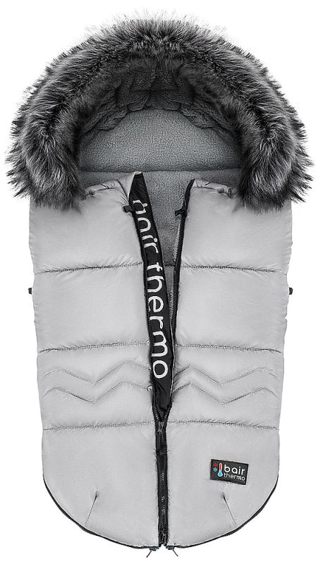 Зимовий конверт Bair Alaska Thermo сірий Зимовий конверт Bair Alaska Thermo сірий