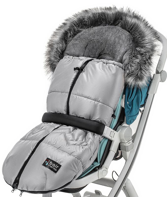 Зимовий конверт Bair Alaska Thermo сірий