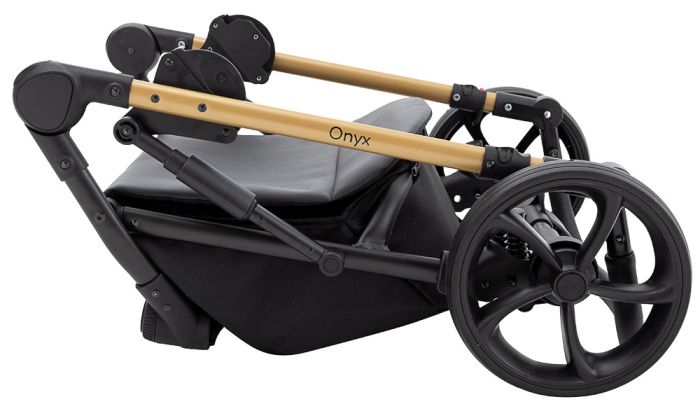 Коляска 2 в 1 Bair Onyx ECO OE-01 черный