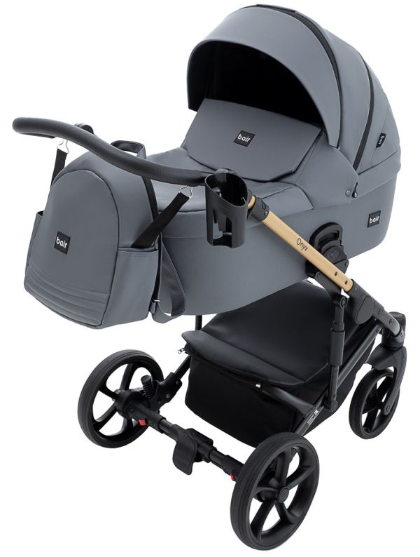 Коляска 2 в 1 Bair Onyx ECO OE-47 графит Коляска 2 в 1 Bair Onyx ECO OE-47 графит