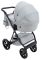 Коляска 2 в 1 Bair Lion BL-01 светло-серый