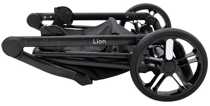 Коляска 2 в 1 Bair Lion ECO LE-14 светло-серый