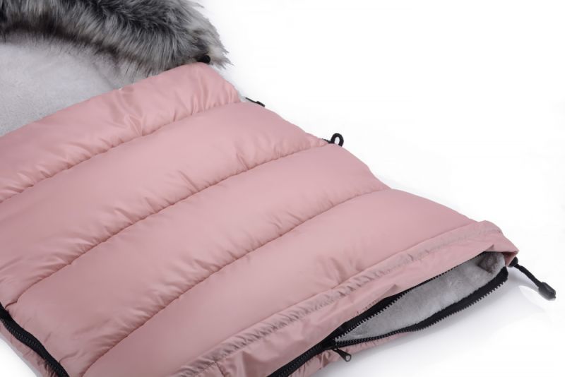 Зимний конверт Cottonmoose Combi 736/111/72/142 pink (розовая пудра)