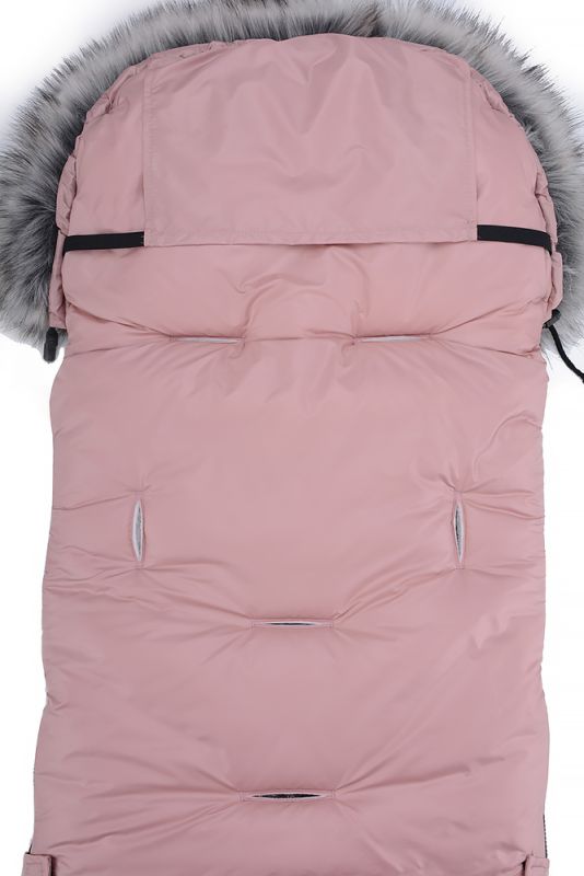 Зимний конверт Cottonmoose Combi 736/111/72/142 pink (розовая пудра)