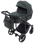 Коляска 2 в 1 Adamex Zico Lux TK-50 тёмно-зелёный