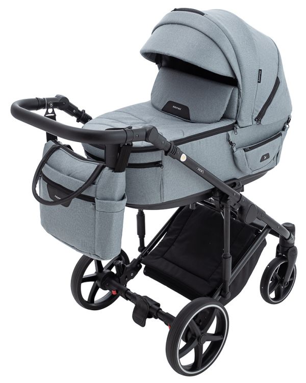 Коляска 2 в 1 Adamex Zico Tip TK-60 темно сірий
