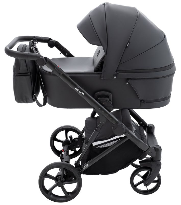 Коляска 2 в 1 Bair Zoom ECO ZE-12 черный