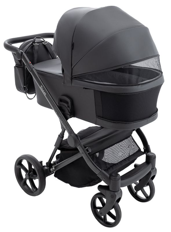 Коляска 2 в 1 Bair Zoom ECO ZE-12 черный