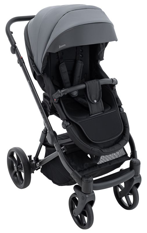 Коляска 2 в 1 Bair Zoom ECO ZE-47 темно-серый