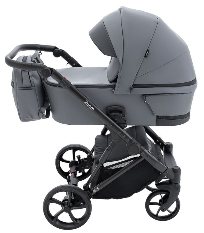 Коляска 2 в 1 Bair Zoom ECO ZE-47 темно-серый