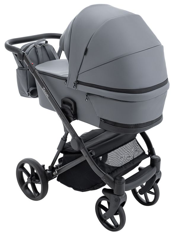 Коляска 2 в 1 Bair Zoom ECO ZE-47 темно-серый