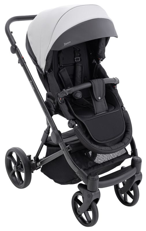 Коляска 2 в 1 Bair Zoom ECO ZE-14 світло-сірий