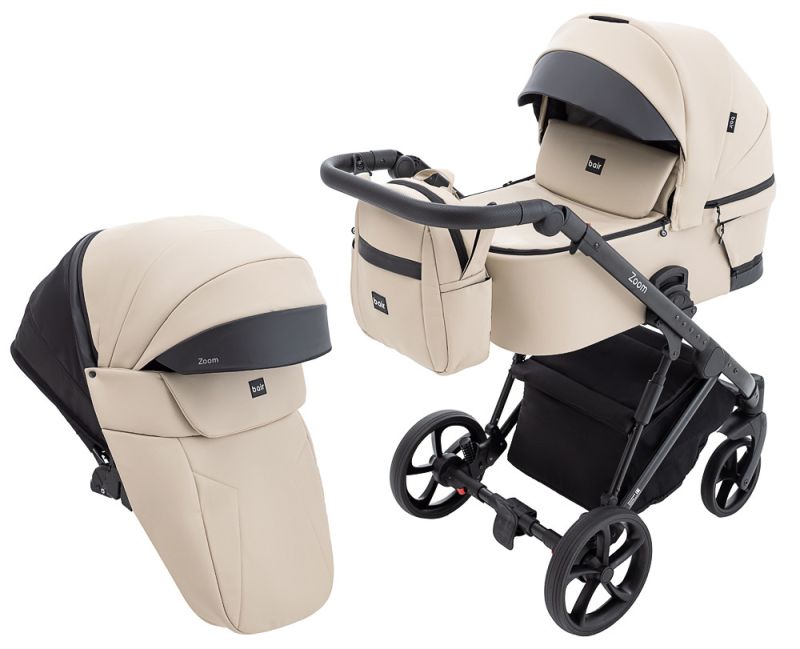 Коляска 2 в 1 Bair Zoom ECO ZE-41 бежевый