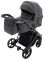 Коляска 2 в 1 Bair Zoom Soft BZ-01 графіт