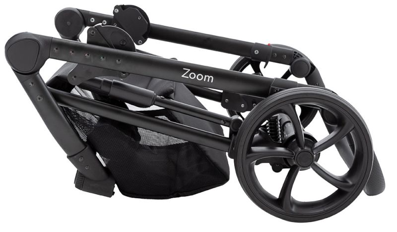 Коляска 2 в 1 Bair Zoom Soft BZ-01 графіт