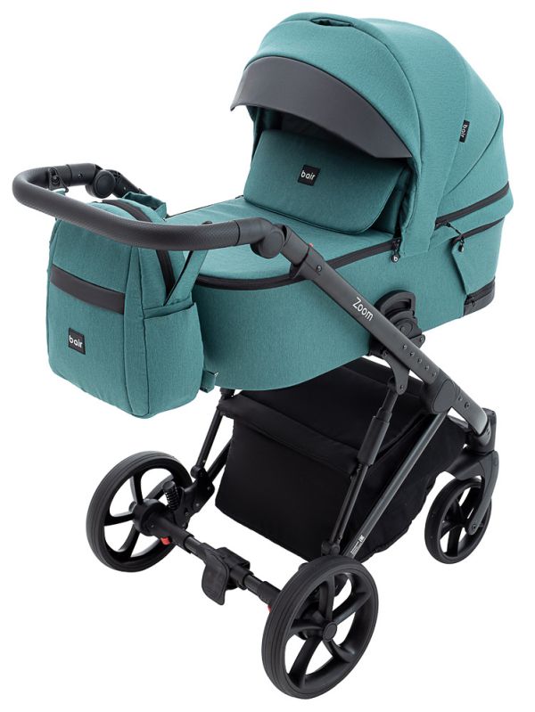 Коляска 2 в 1 Bair Zoom Soft BZ-04 зелений