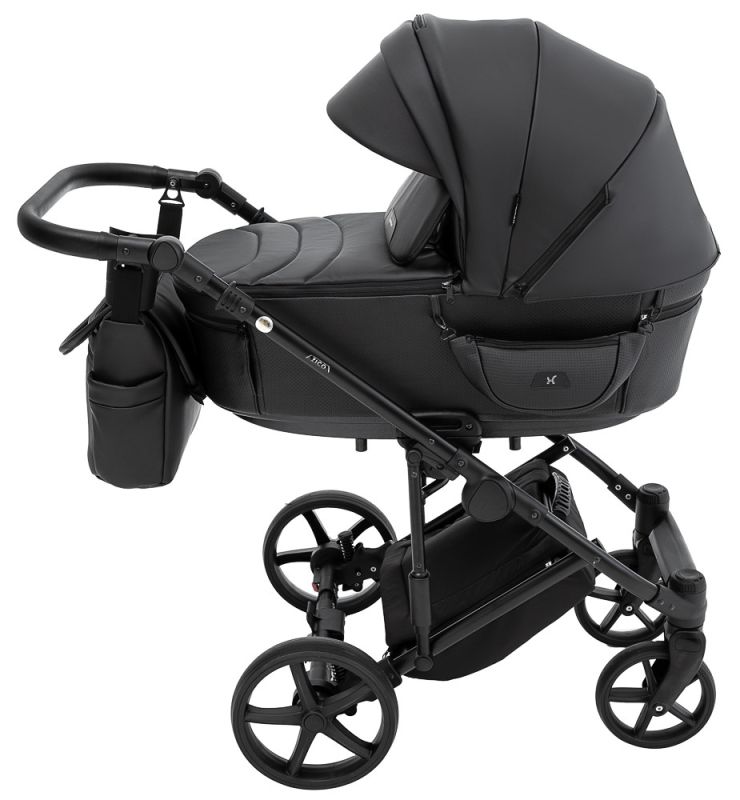 Коляска 2 в 1 Adamex Zico Eco Sa-2 чёрный