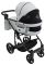 Коляска 2 в 1 Adamex Zico Eco Sa-3 светло-серый